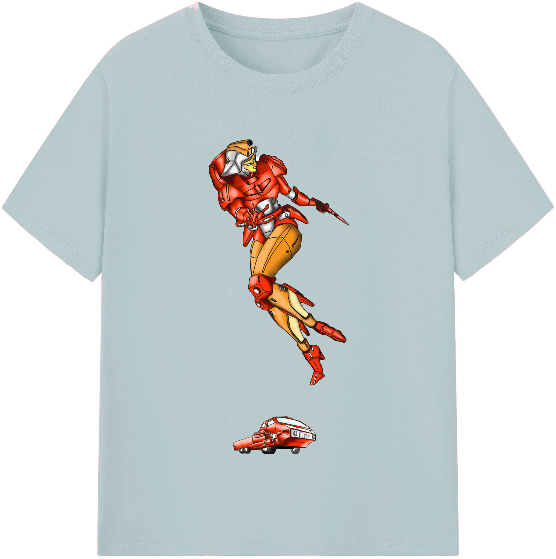 （画像用）  綿100％半袖Tシャツ（フロントプリント）